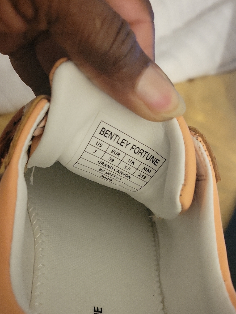 Women’s Peach Casual Sneakers